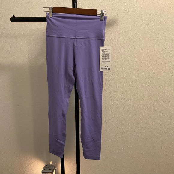 NWT, Discontinued Dark Lavender, Lululemon Align HR Pant 25, Size 6 - Picture 6 of 6